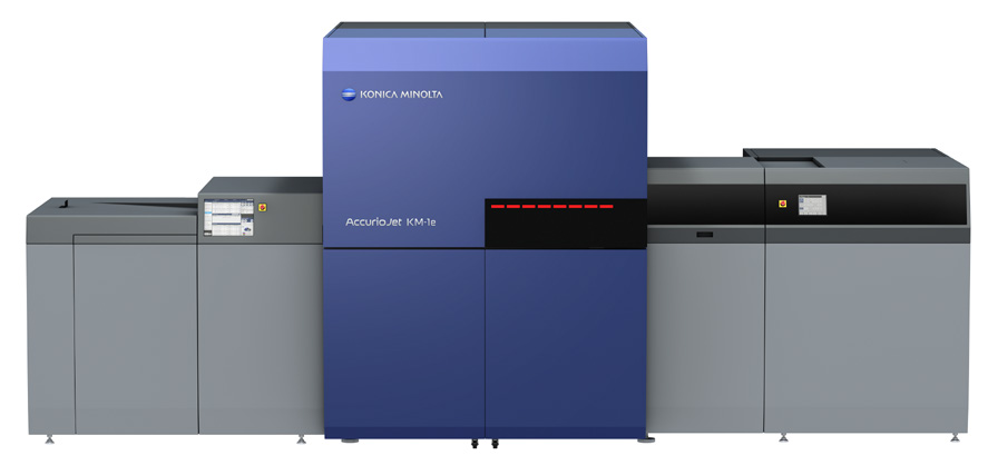 Konica Minolta AccurioJet KM-1e — digitálna inkjetová UV tlačiareň formátu B2+